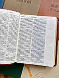 Біблія синя з полями для нотаток 18х22 см сучасний переклад Турконяка, фото 4