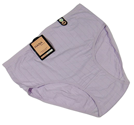 Бавовняні трусики 4XL бузкові Hana 38360