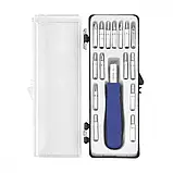 Набір викруток з бітами Xin Rui набір біт в кейсі з насадками, 16 шт, фото 3