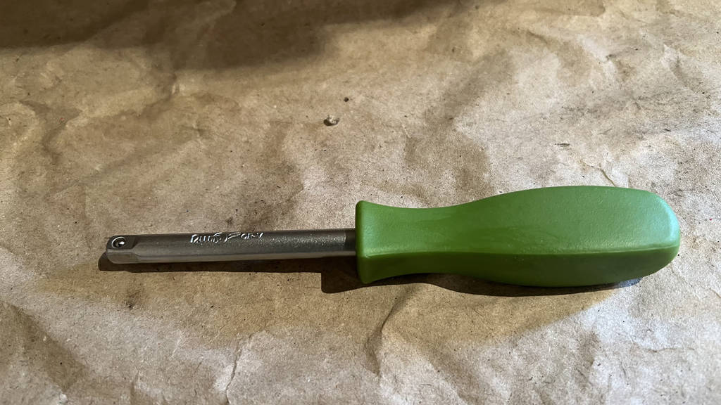 Вороток викрутка 1/4 125 мм Alloid В-23000 - фото покупців 1