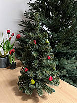 Ялинка настільна з штучної хвої декорована А-39 40 см, фото 2