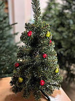 Ялинка настільна з штучної хвої декорована А-39 40 см, фото 4