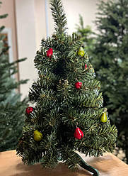 Ялинка настільна з штучної хвої декорована А-39 40 см