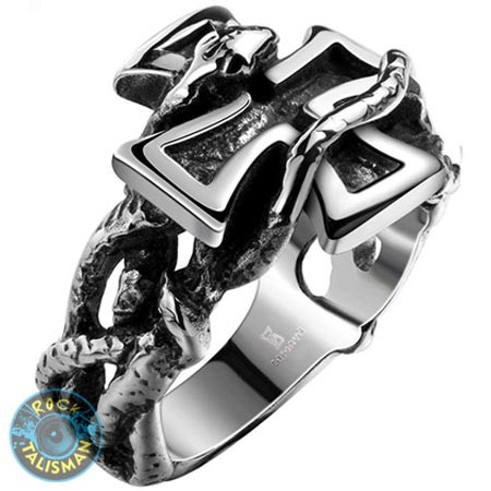 Перстень APST-25 Хрест Зі Змією