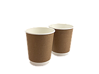 Стакан 2-шаровий Крафт 250мл (30шт)