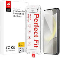 Захисне скло BERSEM EZ Kit 2 Pack для Samsung Galaxy S24 загартоване скло з легким встановленням