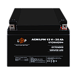 Акумулятор AGM LPM 12V - 26 Ah, фото 2
