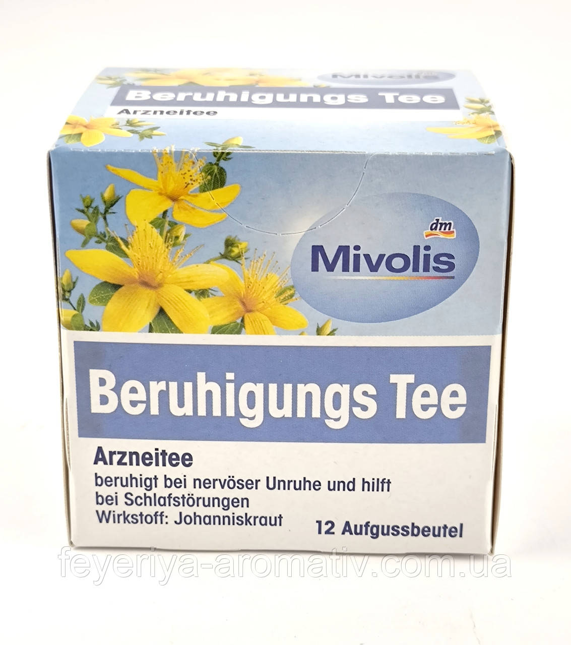 Чай лікарський Mivolis Beruhigungs Tee (12 пакетиків), 24 г