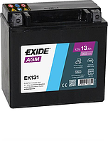 Акумулятор EXIDE START-STOP AGM 13 Ah (+/-) (200CCA) (д150*ш90*в145) EK131 AUXILIARY