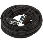Кабель VGA-7.0BK 7 м чорний (з двома феритовими кільцями)