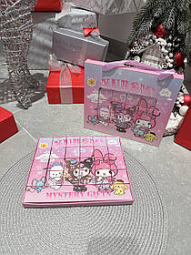 Адвент календар Куромі набір для створення прикрас у стилі Pandora Kuromi DIY на 24 віконця.