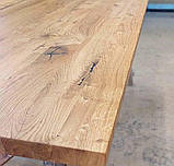 Прямокутна стільниця з дуба, фото 2