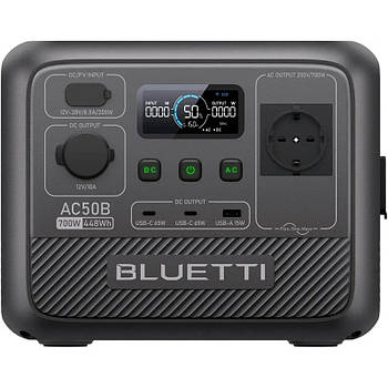 Зарядна станція Bluetti AC50B 448Wh 124444mAh 700W