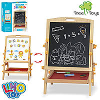 Дерев’яний мольберт двосторонній Limo Toy MD 2382
