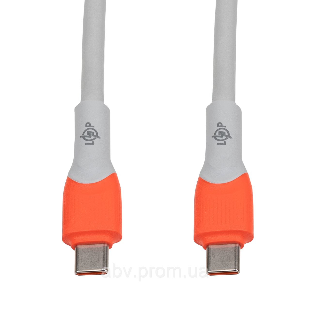 Кабель (шнур) LP USB Type-C to USB Type-C 2.4A 100W зі швидкою зарядкою (PD) 2м C1001MC, фото 1