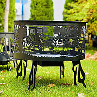 Кострова чаша Фермерок Big (вкрита вогнетривкою фарбою)., фото 2