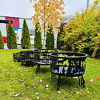 Кострова чаша Сохатий Big (вкрита вогнетривкою фарбою)., фото 5