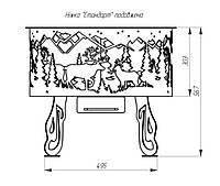 Кострова чаша Сохатий Big (вкрита вогнетривкою фарбою)., фото 10