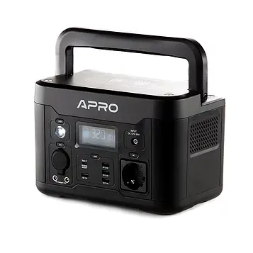 Зарядна станція 220 В 500 Вт (515 Вт/год) з бездротовою зарядкою APRO PS-500 (код 852054)