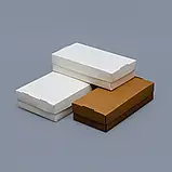 Коробка для суші ламінована з кришкою БІЛА, розібрана, 230х130х50, (50/10), фото 2