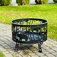 Кострова чаша Вуйка Big (вкрита вогнетривкою фарбою)., фото 2