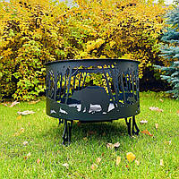 Кострова чаша Вуйка Big (вкрита вогнетривкою фарбою)., фото 3