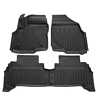 3D килимки в салон CHEVROLET Bolt (2016-...) комплект 3D килимків із 4 штук