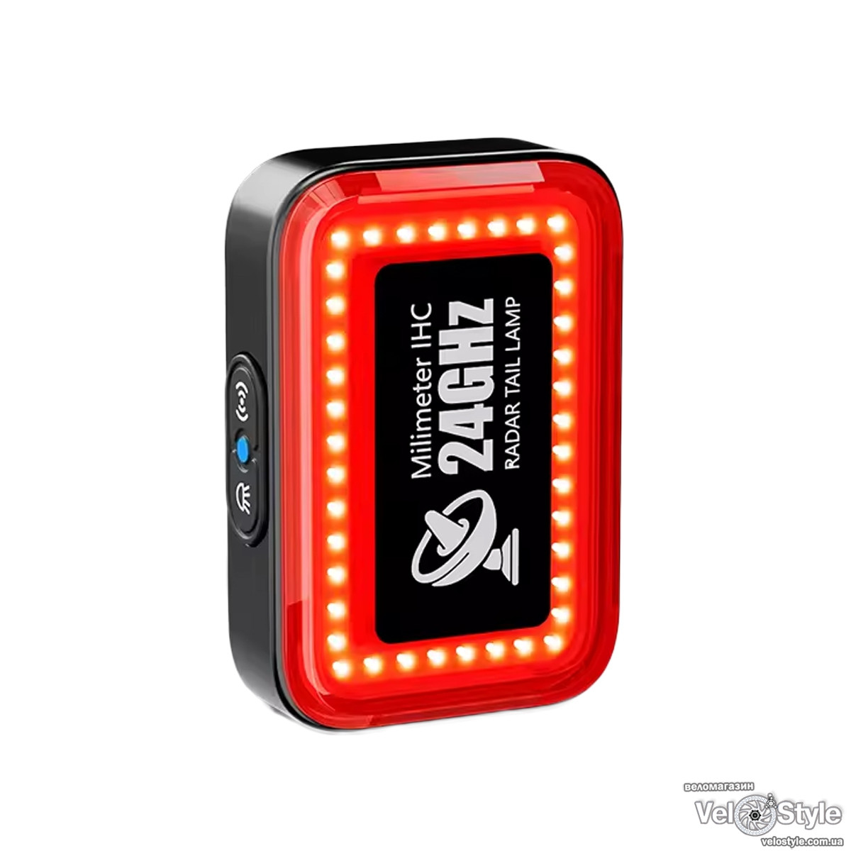 Мигалка задня Cyclami RT02 з радаром та датчиком гальма, фото 1
