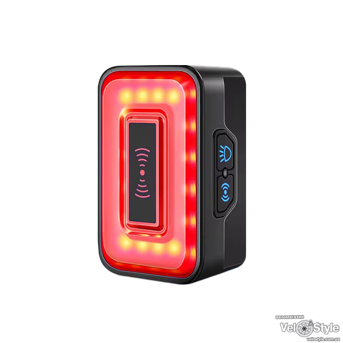 Мигалка задня Cyclami RT01 з радаром та датчиком гальма, фото 1