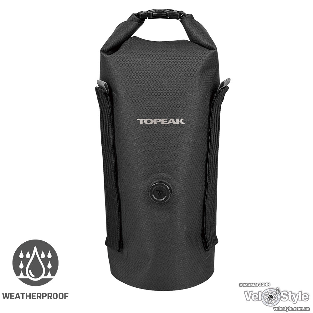 Сумка на вилку Topeak Fork DryBag 4л водозахисна 123г TC3705B, фото 1