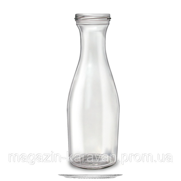 Пляшка скляна Вино 1000 мл ТО-66мм 12 шт