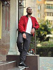 Бомбер чоловічий "Challenge" Intruder червоний, фото 3