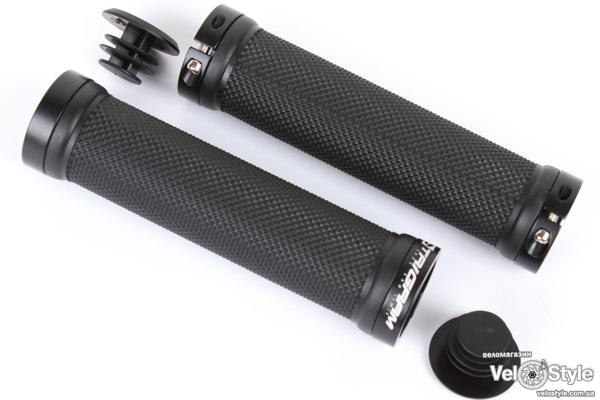 Ручки руля X17 Guide 130мм з алюм. затискачем, фото 1