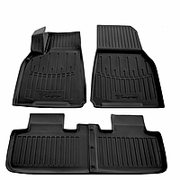 Килимки tesla model y (Revised mount) (2020-...) /design 2020/ 4ps