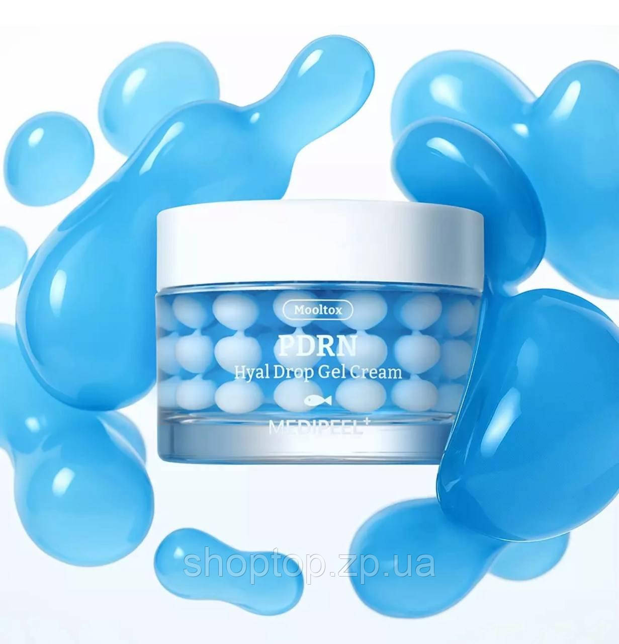 Капсульний ліфтинг гель-крем з PDRN Medi-Peel Mooltox PDRN Hyal Drop Gel Cream, 50 мл, фото 1