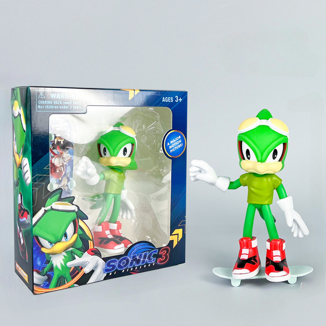 Колекційна ігрова фігурка яструб Джет у коробці — Sonic The Hedgehog 3 (16 см), фото 1