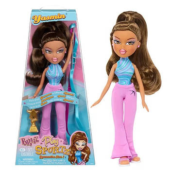 Лялька Братц Bratz Play Sportz Гімнастка Ясмін модна лялька 29 см 569534