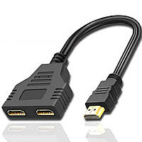HDMI сплітер розгалужувач комутатор на 2 HDMI порти