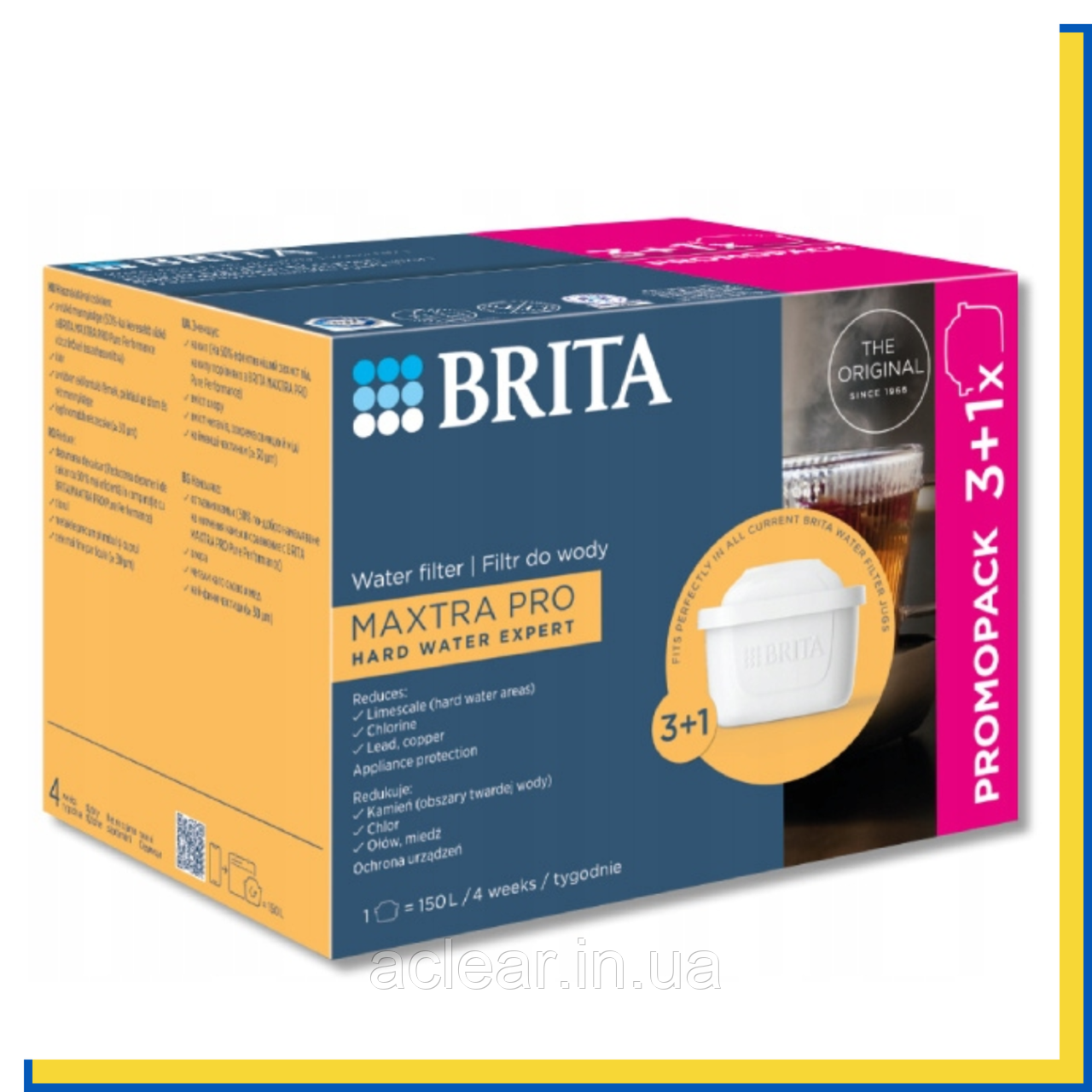 Картриджі Brita MAXTRA PRO Hard Water Expert Ultimate Protection 3+1 для жорсткої води, фото 1