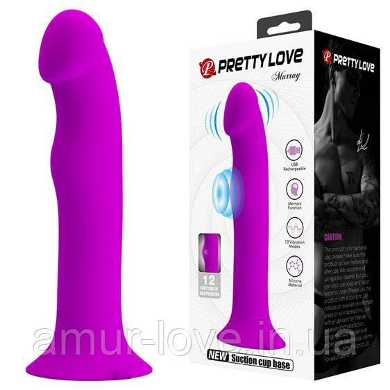 Вібратор Pretty Love Murray Vibrator Purple, фото 1