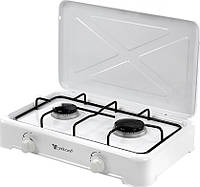 Газова настільна плита Yucel O 200 LPG White на 2 конфорки білий