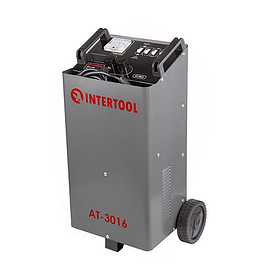 Пуско-зарядний пристрій АТ-3016,Пускозарядний пристрій 12 В - 24 В, 300 А, 1.2 кВт INTERTOOL, Універсальна зарядка pwtl