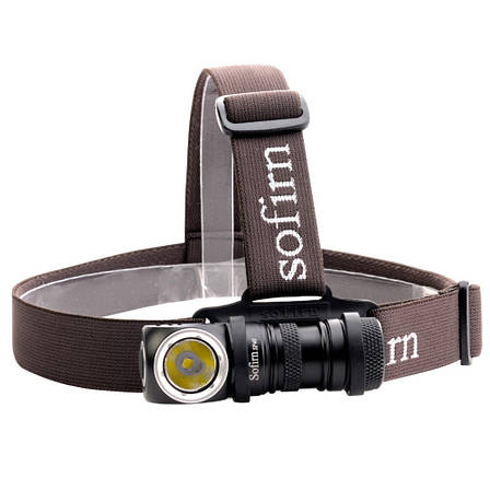 Налобний потужний ліхтар Sofirn SP40 з акумулятором 18650, фото 1