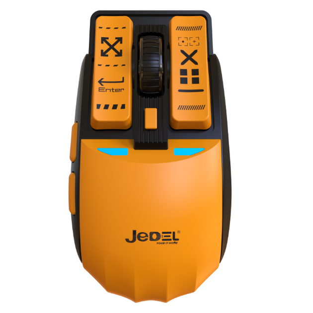 Безпровідна мишка JEDEL WD149 7D Bluetooth + 2.4G з RGB-підсвічуванням