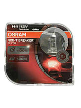 Лампи галогенні H4 12 v Osram Night Breaker Silver +100% 2 шт.