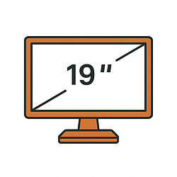 Діагональ 19 і менше