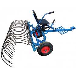 Граблі навісні для мотоблока (1,5 м) Без адаптера