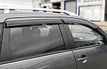 Дефлектори вікон Ford S-Max 2006-2010 Ветровики Форд С-Макс дефлектори 4шт, фото 6