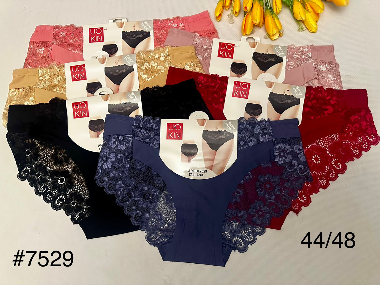 Труси лазерною обробкою з мереживом ШИК