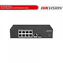 PoE-комутатор керований Hikvision DS-3T1310P-SI/HS з 8 портами PoE, фото 2